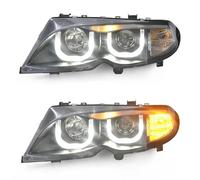 Fendinebbia Lampada Corsa Diurna Per La Serie 3 Per E46 Faro 320i 318i 323i 325i 2002-2006 Accessori Anteriori DRL Indicatori Di Direzione Assemblaggio(A)