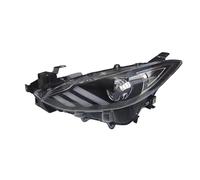 Fendinebbia Lampada Corsa Diurna Per Mazda 3 Per Axela 2014-2017 DRL H7 LED Bi Xenon Lampadina Montaggio Aggiornamento Segnale Dinamico Accessori(Xenon kit)