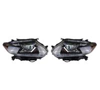 Fendinebbia Lampada Corsa Diurna Per Nissan Per X-trail 2014 2015 2016 Per Rouge DRL H7 LED Assemblea Aggiornamento Segnale Dinamico Accessorio(RHD,A)