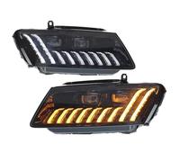 Fendinebbia Lampada Corsa Diurna Per Q5 LED 2008-2018 Accessori Xenon Aggiornamento Full Led Styling DRL Faro Assemblaggio Luci Anteriori Per Auto(2008-2012 Xenon)