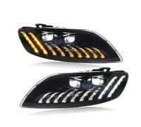 Fendinebbia Lampada Corsa Diurna Per Q7 2006-2015 Aggiornamento Per Fari Stile Q8 Tutti I Proiettori A LED DRL Con Indicatori Di Direzione(2010-2015,2PCS A_NO AFS)