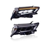 Fendinebbia Lampada Corsa Diurna Per Toyota Per Prado 2018-2021 Con LED DRL Luci Anteriori Di Svolta Dinamiche 1 Paio Di Gruppi Ottici A LED(Halogen)