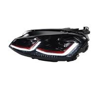 Fendinebbia Lampada Corsa Diurna Per VW Per Golf 7.5 2013-2020 Per Golf 7 Fari DRL Hid Testa Della Lampada LED Segnale Dinamico Accessori(Red All)