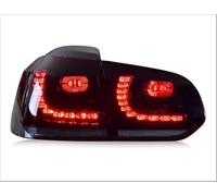 Fendinebbia Lampada Corsa Diurna Per VW Per Golf6 Per Golf 6 MK6 2009 2010 2011 2012 Per R20 Per GTI TaillLamp Drl Accessori 2pc Luci Auto(2pcs taillight)