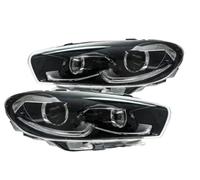 Fendinebbia Lampada Corsa Diurna Per VW Per Scirocco 2009 2010 2011 2012-2015 Modificato Led DRL Faro Accessori Fari A Led Assemblea(Original R)