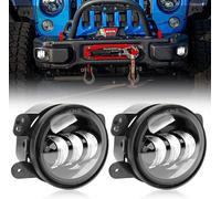 Fendinebbia LED, 4 Pollici 30W Fari Fendinebbia per Paraurti Anteriori, Faro Ton