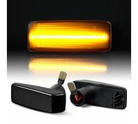 Fendinebbia LED Neri Con Omologazione E 2X Compatibile Con Diversi MERCEDES W12