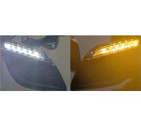 Fendinebbia Paraurti Anteriore Con Relè Dimmerabile, Luci Diurne A LED DRL Per Volvo Per XC60 2011, 2012 E 2013 Fendinebbia Riflettore(With Chrome B)