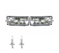 Fendinebbia Per BMW E36 318i 318ti 323i 328i 1992 1993-1998 Paraurti Anteriore Antinebbia 1Coppia Di Gruppi Ottici Fendinebbia Sinistro E Destro Con Lampadine(1Pair White)