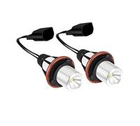 Fendinebbia Per BMW E39 E53 E60 E31 E63 E64 E65 E66 E83 E87 Fari Luminosi 2PCS LED Angel Eyes Luci Di Posizione Lampadine DRL Day Running Lamps(Yellow-2Pcs)