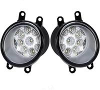 Fendinebbia per Land Cruiser 200 2016 2017 2018 2019 Paraurti Anteriore Auto Fendinebbia DRL, d/P Giallo (a/9 LED Bianco/Normale)