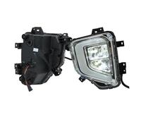 Fendinebbia Per Mitsubishi Per Triton L200 2019 2020 2021 LED DRL Luci Diurne Copertura Fendinebbia Con Indicatore Di Direzione Giallo(1 Left)