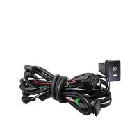 Fendinebbia Per Nissan Per X-Trail Per Versa Per Tiida Per NV200 Per Lafesta Per Murano Fendinebbia Per Auto LED Angel Eye DRL Luci Di Marcia Diurna(Harness Wire)