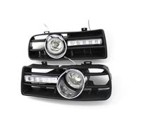Fendinebbia Per Per GOLF MK4 1997-2006 Con LED DRL Fendinebbia Accessori 1 Paio Paraurti Anteriore Auto Fari Griglia Sportiva Luci Di Marcia A Rene(White light)