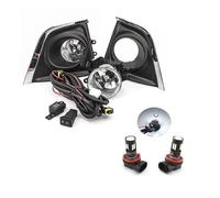 Fendinebbia Per Toyota Per Corolla Paraurti Anteriore Fendinebbia Copertura Griglia Lampadine Alogene A LED Con Cavi Interruttore Telaio Fari Fendinebbia Cornici(1 SET LED)