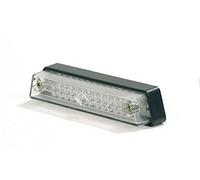 Fendinebbia posteriore a LED, lente trasparente, marchio E.