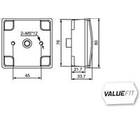 Fendinebbia posteriore HELLA 2NE 357 029-141