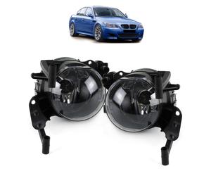Fendinebbia Set Vetro Trasparente Chiaro Nero Adatto per BMW 5er E60 E61 M Pacco