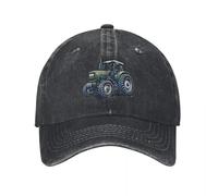 Fendt Agricolo Uomo Donna Berretto da Baseball Trattore Agricolo Distressed Denim Cappelli Berretto Vintage attività All'aperto Regalo Cappello Snapback Regalo
