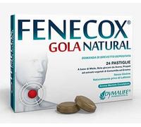 Dymalife Fenecox Pastiglie per la gola Naturale Mentolo e Eucalipto 36 pastiglie