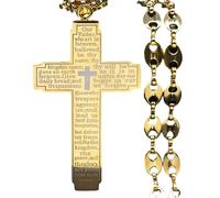 Feng Shui Accessori per Ragazze Collana con crocifisso da Uomo in Argento Sterling 925, Collana con Croce con Gesù sopra - Ciondolo crocifisso per Uomo, Collana con Croce di Gesù Cristiano per Regali