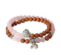 Feng Shui - Bracciale con cristalli ricchi per l'anno 2026 del cavallo, amuleto di lusso per prosperità e fortuna, One Size, Pietra, Non pietra preziosa