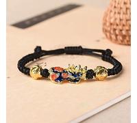 Feng Shui Braccialetto Feng Shui Cambia Colore Bracciale Pixiu Piyao Talismano Vietnamita Oro Duro Amuleto Regolabile Braccialetto Ricchezza Braccialetto Intagliato A Mano Allontanare Gli Spiriti Mali