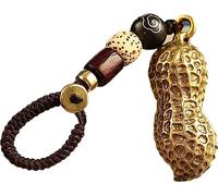 Feng Shui chiave, Feng Shui appendice, Cordino in ottone arachidi Portachiavi for auto fortunata Anello pendenti Pendenti Gioielli Corda in metallo vintage Portachiavi Ciondoli for ciondoli Portachiav