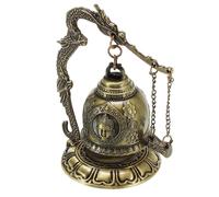 Feng Shui Chinese Buddha Dragon Fengshui Bell Good Luck Bless ano per Garden