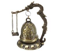 Feng Shui Chinese Buddha Dragon Fengshui Bell Good Luck Bless ano per Garden