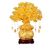 Feng Shui Citrino Albero di Denaro Rubinetto di Cristallo Albero per Fortuna Buona Fortuna Prosperità E Il Successo per Il Fai da Te A Casa Feng Shui Decorazioni