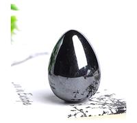 Feng Shui Decorare 1PC Naturale Uovo di Terahertz Pietra Cristallo Campione di Insegnamento Gem Ornamenti Guarigione di Pietra Assistenza Sanitaria Massaggi Regali Grezzo Naturale Gioielli Fortunati V