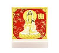 Feng Shui Kuan YIN ON OM MANI Padme HUM Mantra placca per eliminare il dolore e guarire corpo e mente