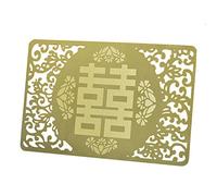 Feng Shui Love & Happiness Talisman Biglietto d'oro W4127