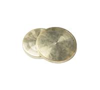 Feng Shui Mini Gong Set Piccolo 11,5 cm Coppia di Moon Gong per Yin e Yang Balance Ding Dang Sound Cloud Design Armonizza l'energia con toni alti e bassi (colore: 11,5 cm)