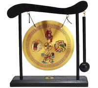 Feng Shui Ottone Gong Quattro Divine Bestie Portano Ricchezza e Tesoro Decorazione Desktop