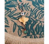 Feng Shui Portafortuna Spirituale Elefante Di Wisdom Pesca Legno Cellulare Charm