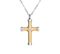 Feng Shui, Prodotti per ragazze in argento sterling 925 da donna e doppia cremazione che trattiene i propri cari, collana con croce, urna, collane, ceneri per uomo