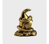 Feng shui rame statue statue scultura decorazione casa figurina decorazione della stanza artigianato di serpente zodiacale mascotte la fortuna di artigianato ornamento del soggiorno decorazione cucina