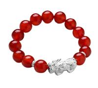 Feng shui ricchezza pixiu braccialetto naturale ossidiano agate di tyger perline per perle del braccialetto reiki chakra meditazione reik-off lixage spiriti talisman per prosperità denaro buona