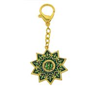 Feng Shui W4134 - Spilla a forma di tara verde