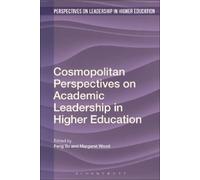 Feng Su Cosmopolitan Perspectives on Academic Leadership in Higher E (Tascabile)