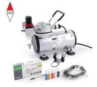 FENGDA AIRBRUSH SET FENGDA AS-18-2K WITH COMPRESSOR AS-18. AIRBRUSH BD-130