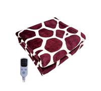 Fengga Electric Blanket 220V, Deer Pattern 150x80cm, Soft Flannel Heated Blanket for Winter - 1X Blanket