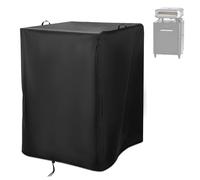 Fenghome Copertura per forno per pizza Cozze a gas, impermeabile 500D, in tessuto Oxford 500D, per forno per pizza, barbecue e tavolo da esterno, borsa per il trasporto della pizza, accessori nero (73