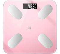 FENGJISUN Bilance Pesapersona Digitali Bilancia Pesapersone con Ricarica USB, Bilancia Elettronica, Bilancia Pesapersone Multifunzionale Gestione del Peso(Pink)