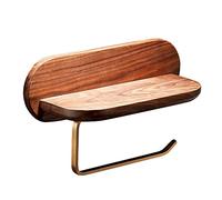 FENGJISUN Carta Igienica da Muro per Bagno Supporto di Carta igienica con mensola, Tissue portarotolo Parete Portarotolo, del Supporto Tessuto Dispenser for Il Bagno Cucina