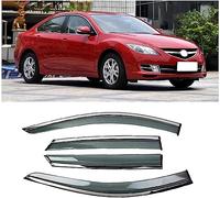 FENGJP Deflettori Auto per Mazda 6 2009-2015 deflettore Auto,parapioggia,deflettori Adesivi,Antipioggia,deflettori Aria