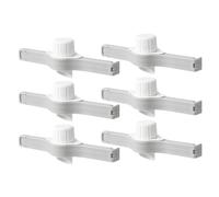 Fenglin-joy clip di chiusura per sacchetti di plastica, 6 Pezzi clip di chiusura con beccuccio Chiusure per Sacchetti per alimenti, clip da cucina, snack, caffè e caramelle