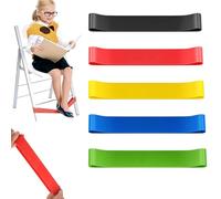 Fenglin-joy Elastici per Sedia per Bambini,5 Pezzi Cinghie Sedia Flessibili Bande Fasce Elastiche per Sedia per aule Elastico Sedie per Bambino ADHD Cinghie per Bambini con ADHD e Autismo